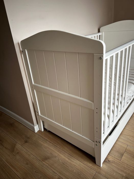 Łóżeczko niemowlęce/dziecięce Hampton Cot Woodies 140x70