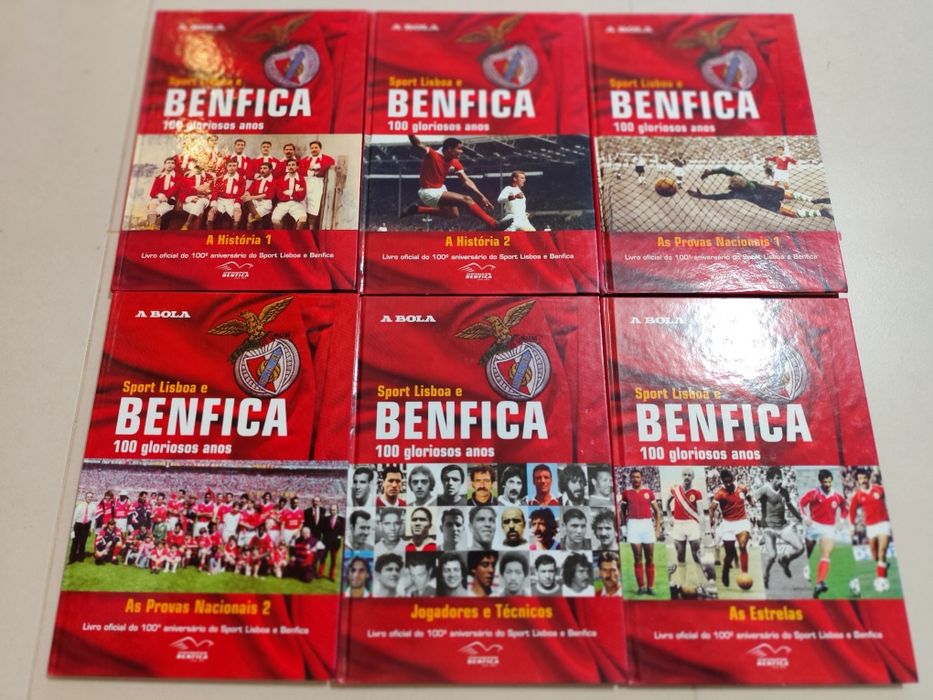 Livros: Sport Lisboa e Benfica 100 Gloriosos Anos