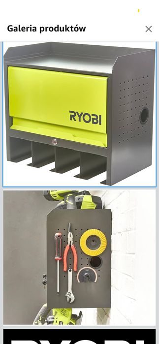 Ryobi RHWS-01 Szafka Naścienna, Szafka Warsztatowa, Udźwig do 150 kg