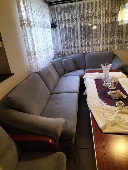 Narożnik fotel pufa sofa tapczan