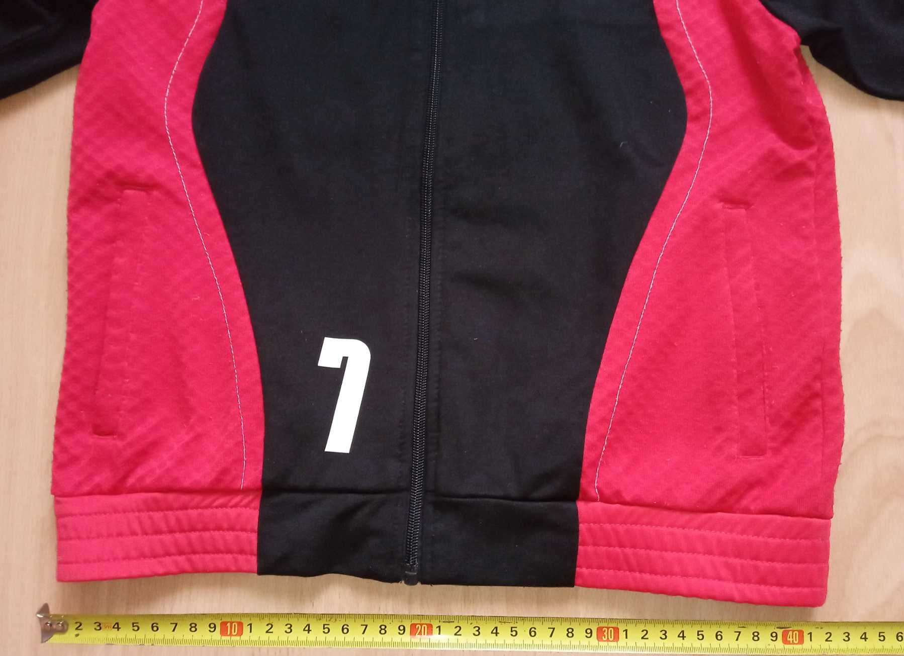 Олимпийка ветровка erima подростковая размер 32/34 куртка