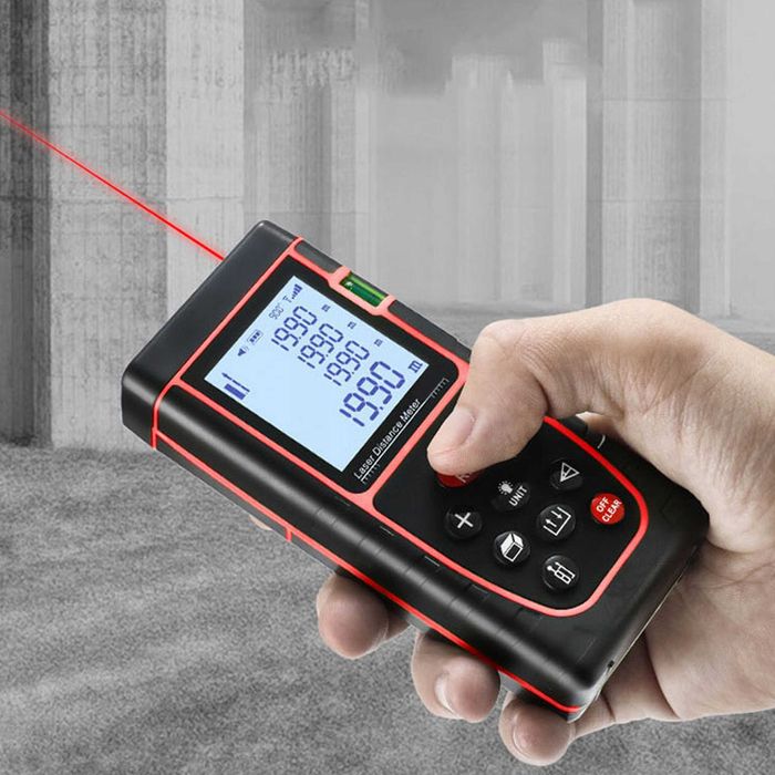 DALMIERZ LASEROWY miernik odległości cyfrowy HT-40