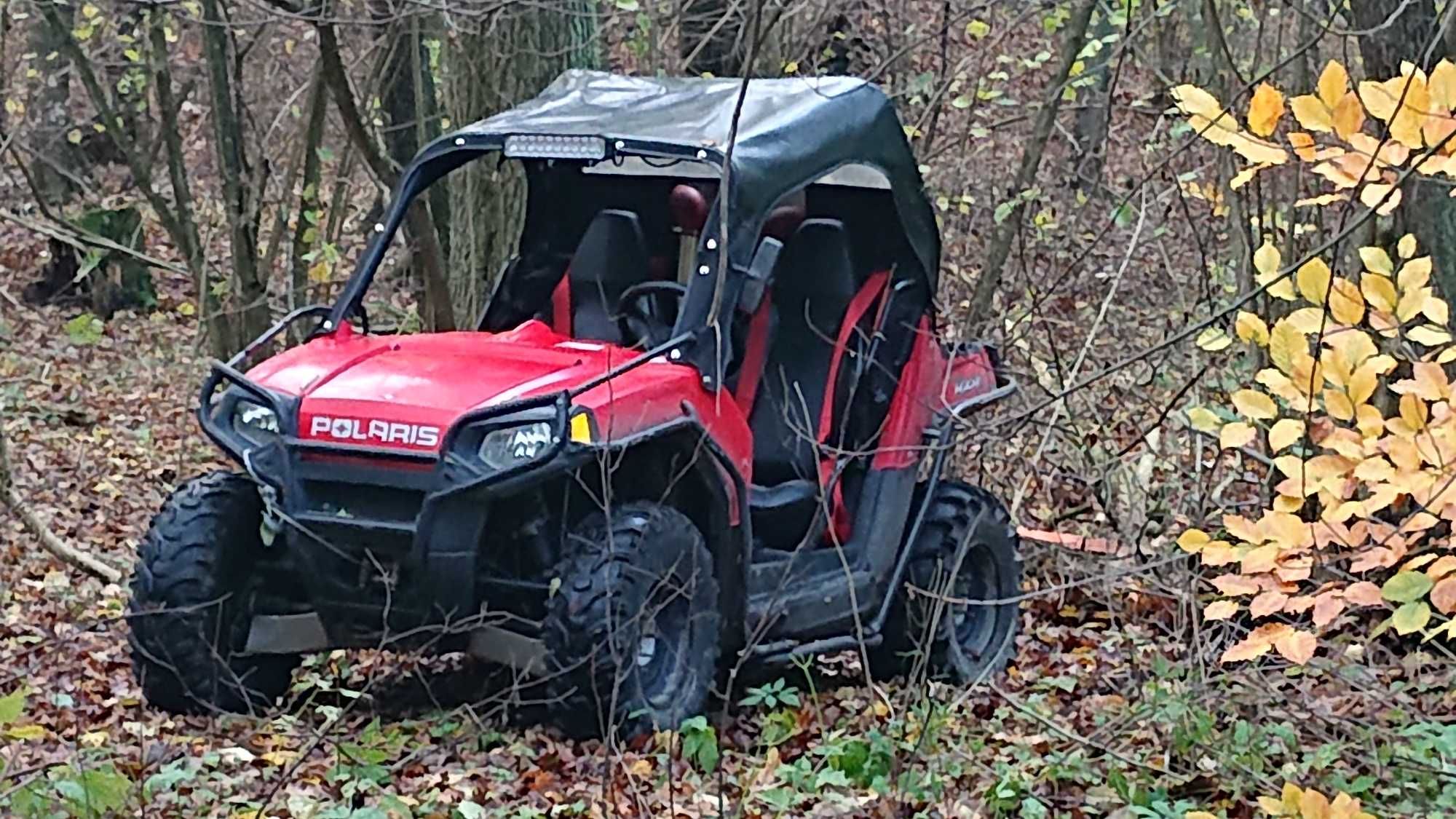 Polaris RZR 800 EFI Buggy ATV Warn Sprawny Pług