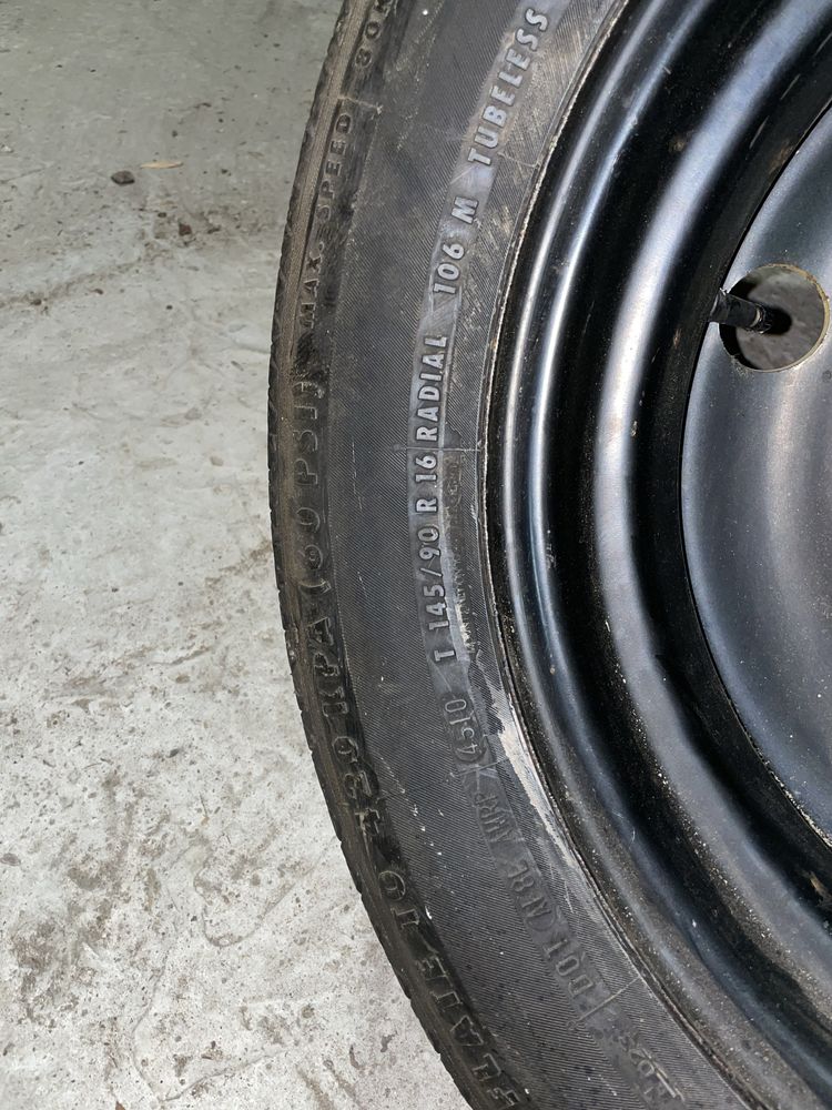 докатка на Hyundai TUCSON 145/90 R16