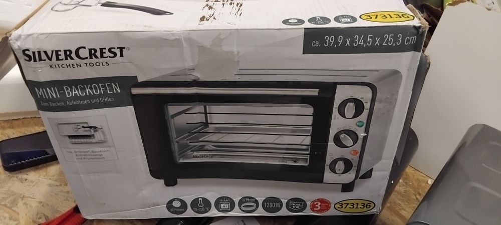 Mini opiekacz SilverCrest 1200w