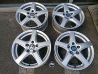 16" MSW Alu Vw Golf V VI Caddy Passat Touran EOS Audi A4 A6 Skoda Seat