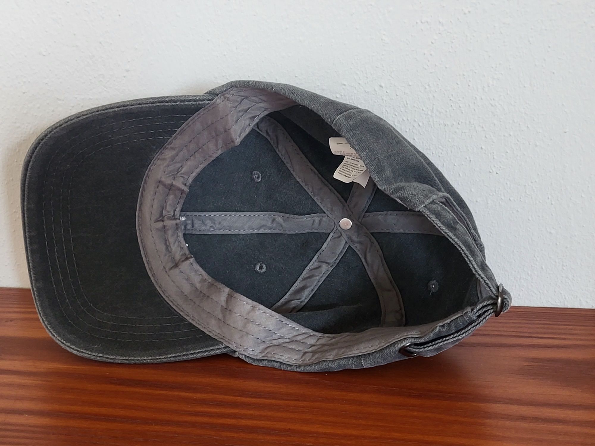 Czapka unisex szara optymistic