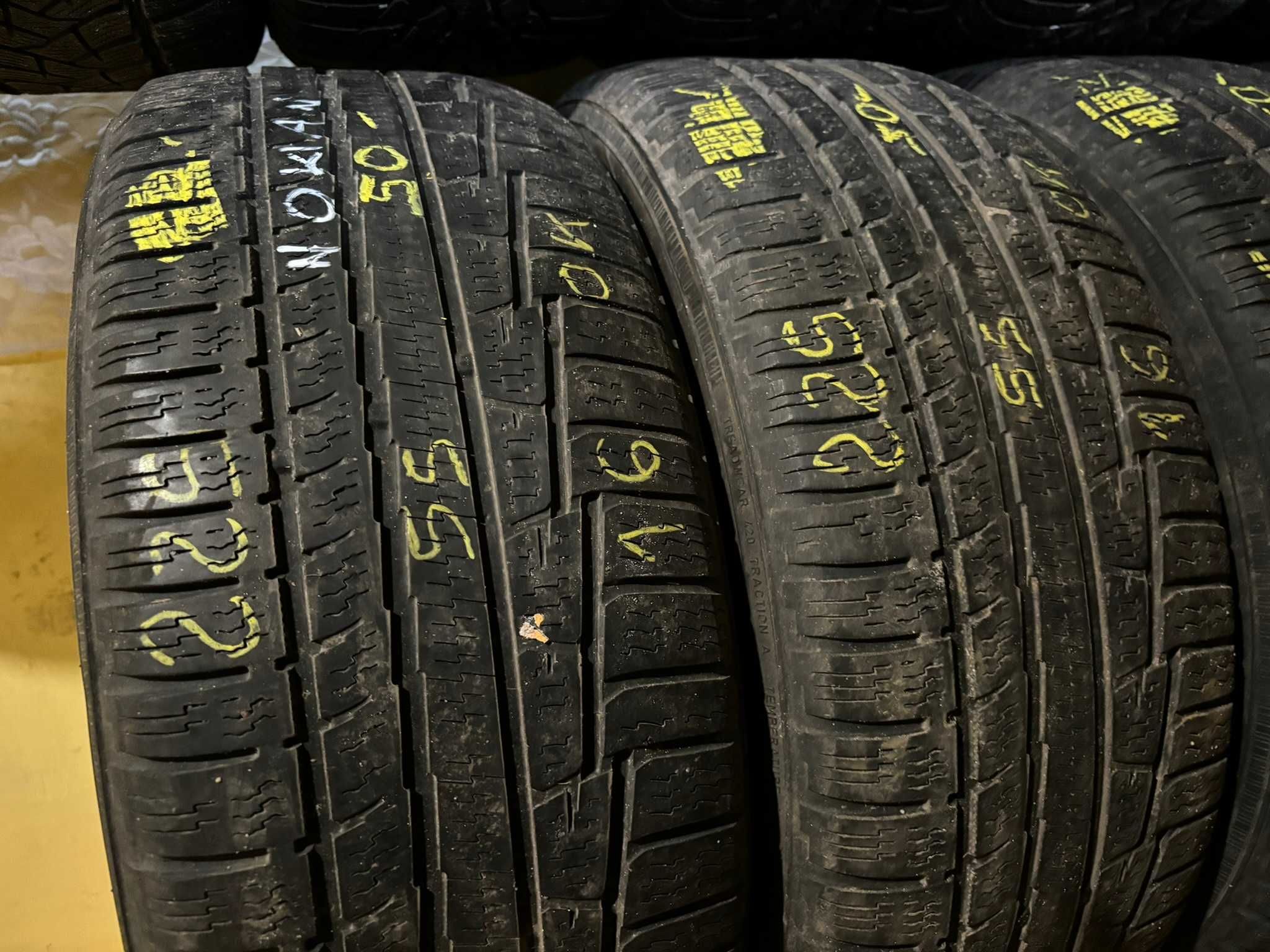 4X Opony Zimowe 225/55R16 99H NOKIAN WR A3 XL M+S 4MM Sprawdzone Całe!