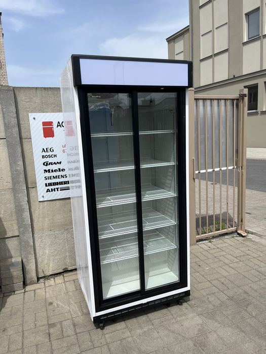 Szafa chlodnicza , lodówka oszklona na napoje | chłodziarka 90 cm