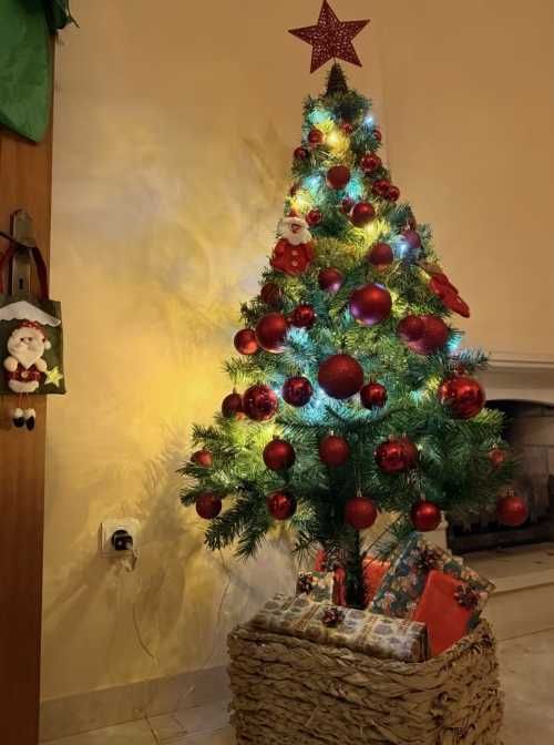 Árvore de Natal artificial (150cm) ENVIO GRÁTIS