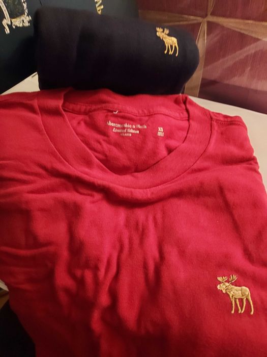 ABERCROMBIE t-shirt rozm. xs - trójpak
