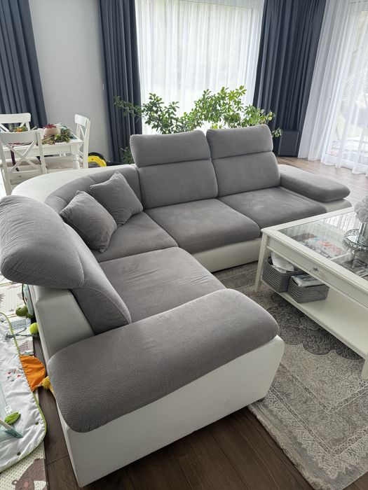 Sprzedam naroznik rozkladany Benita styl nowoczesny stan bdb