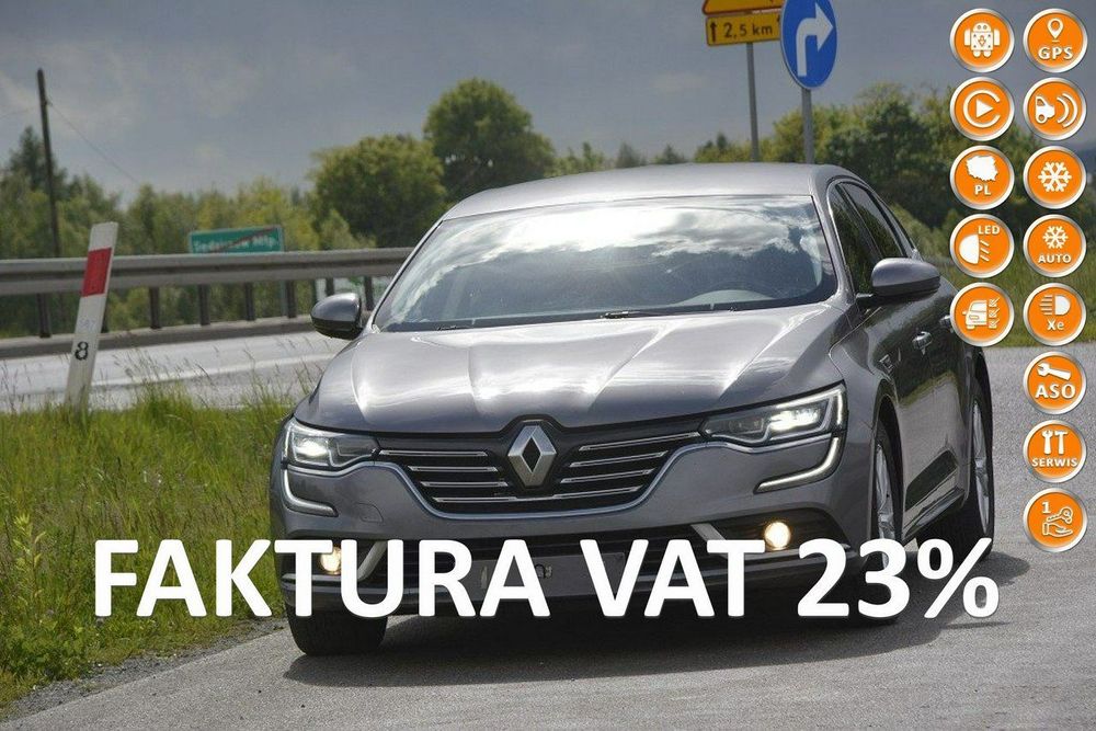 Renault Talisman 1.6DCI full led gwarancja przebiegu bezwypadkowy uszkodzony silnik