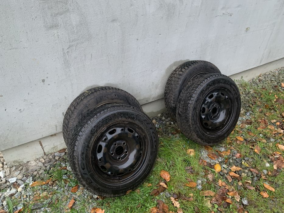 Koła zimowe 14” skoda fabia golf polo ibiza 5x100 175/65/R14 Dębica