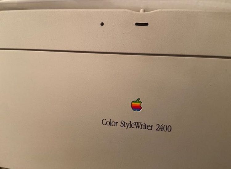 Impressora Apple vintage