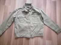 Jeansowa bluza zielona ff