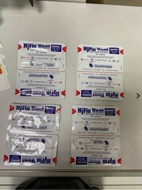 Оклюзійна наліпка пов’язка Hyfin Vent COMPACT Chest Seal Twin Pack NAR