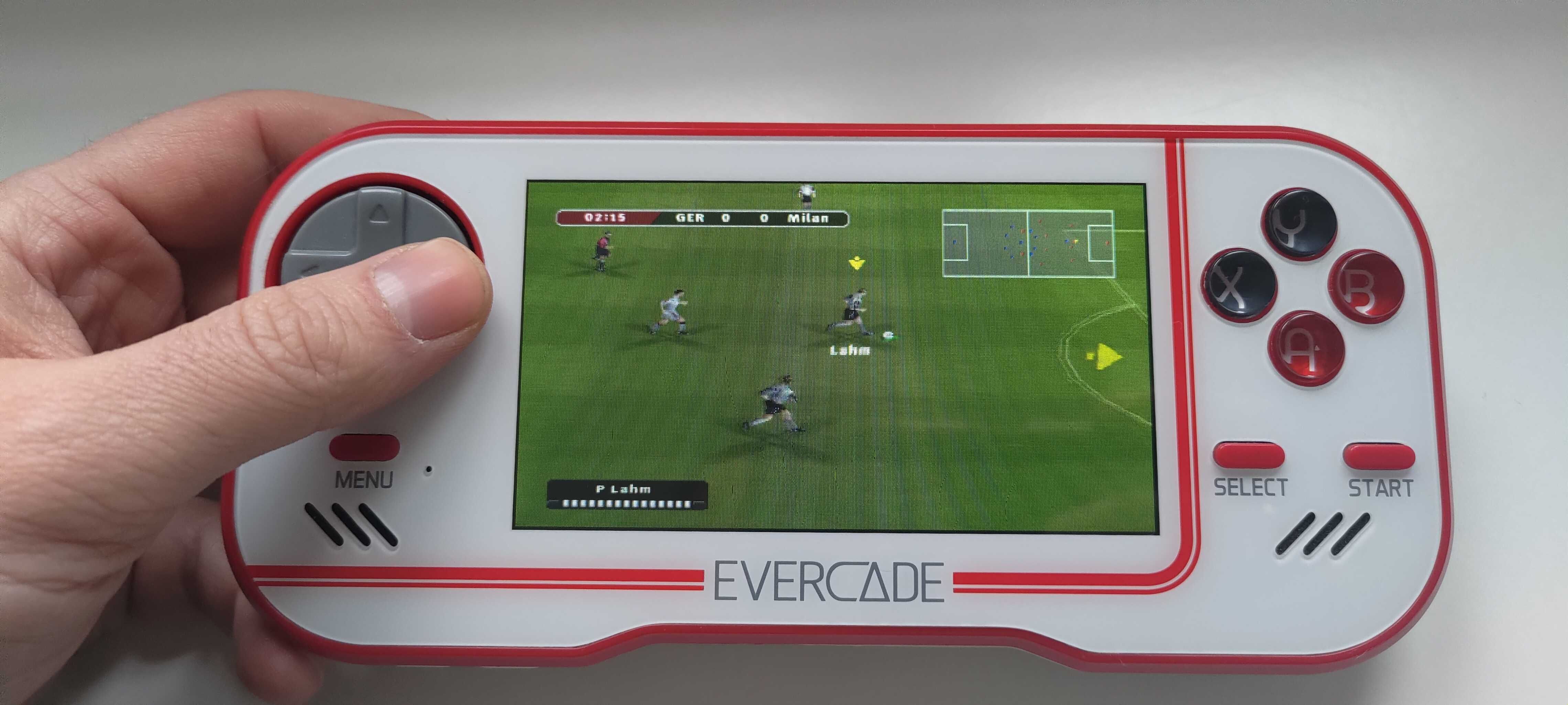 Evercade Handheld MOD!  IPS + everSD 32GB konsola