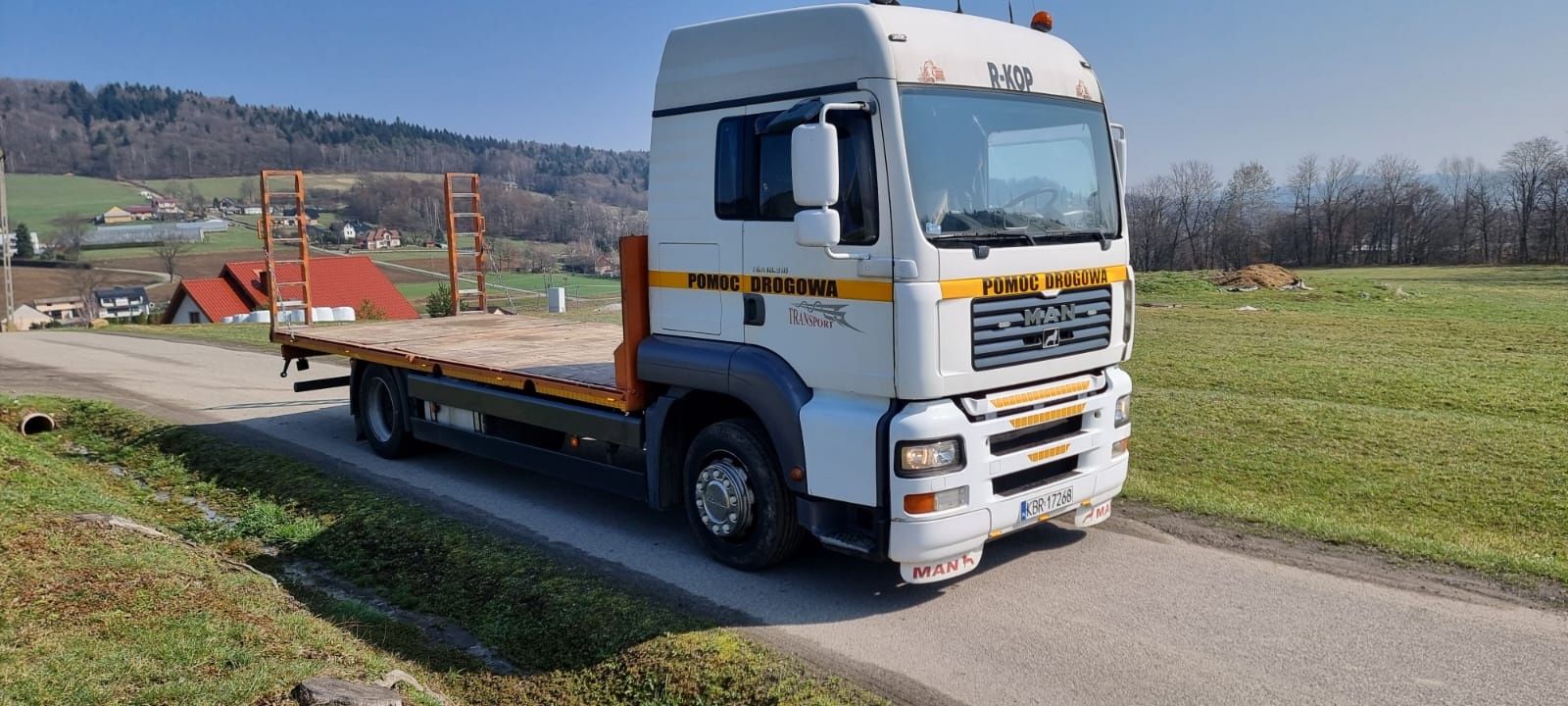 Man Tga Pomoc Drogowa 18tDMC