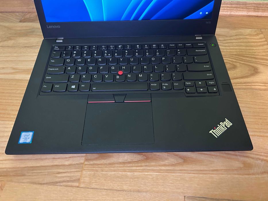 Laptop Lenovo ThinkPad T470, i5, SSD 256GB, 8GB RAM  ładny, Win 11.