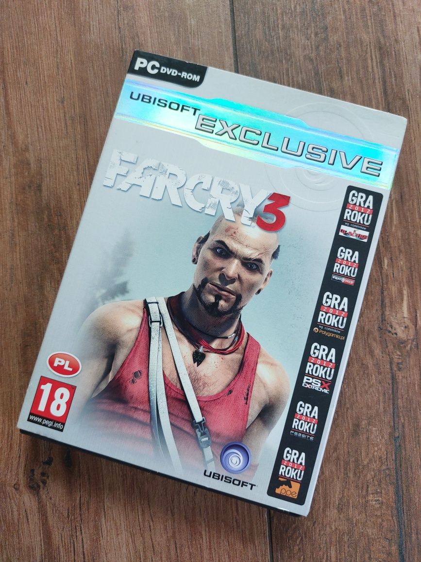Farcry 3 gra na komputer PC wydanie Ubisoft Exclusive