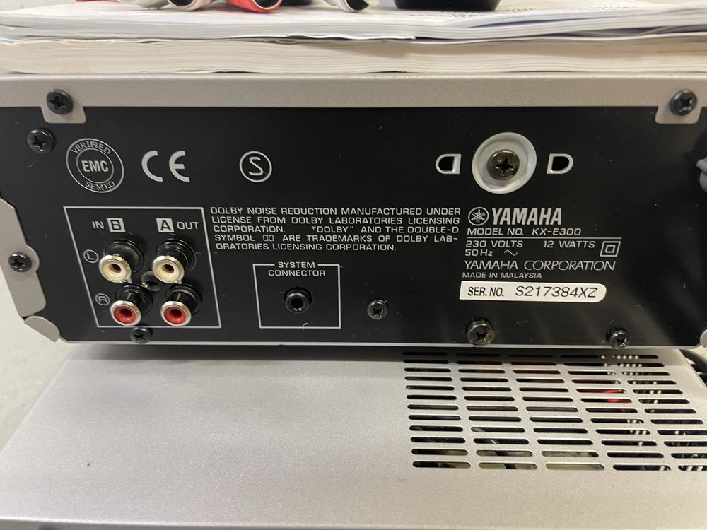 YAMAHA model no RX-E600