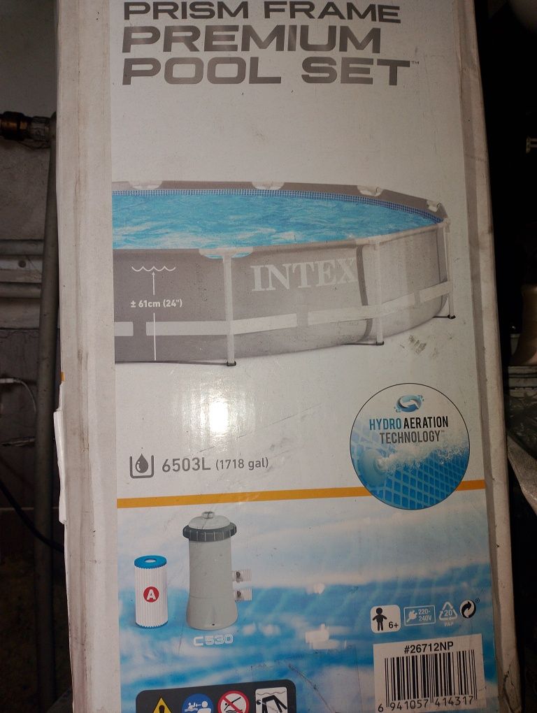 Basen stelażowy INTEX