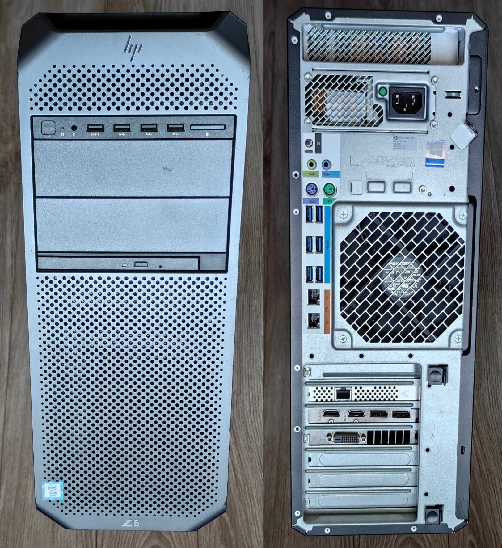 Workstation HP Z6 G4 Dual XEON Silver ,128 GB RAM, QUADRO, W 11 Pro