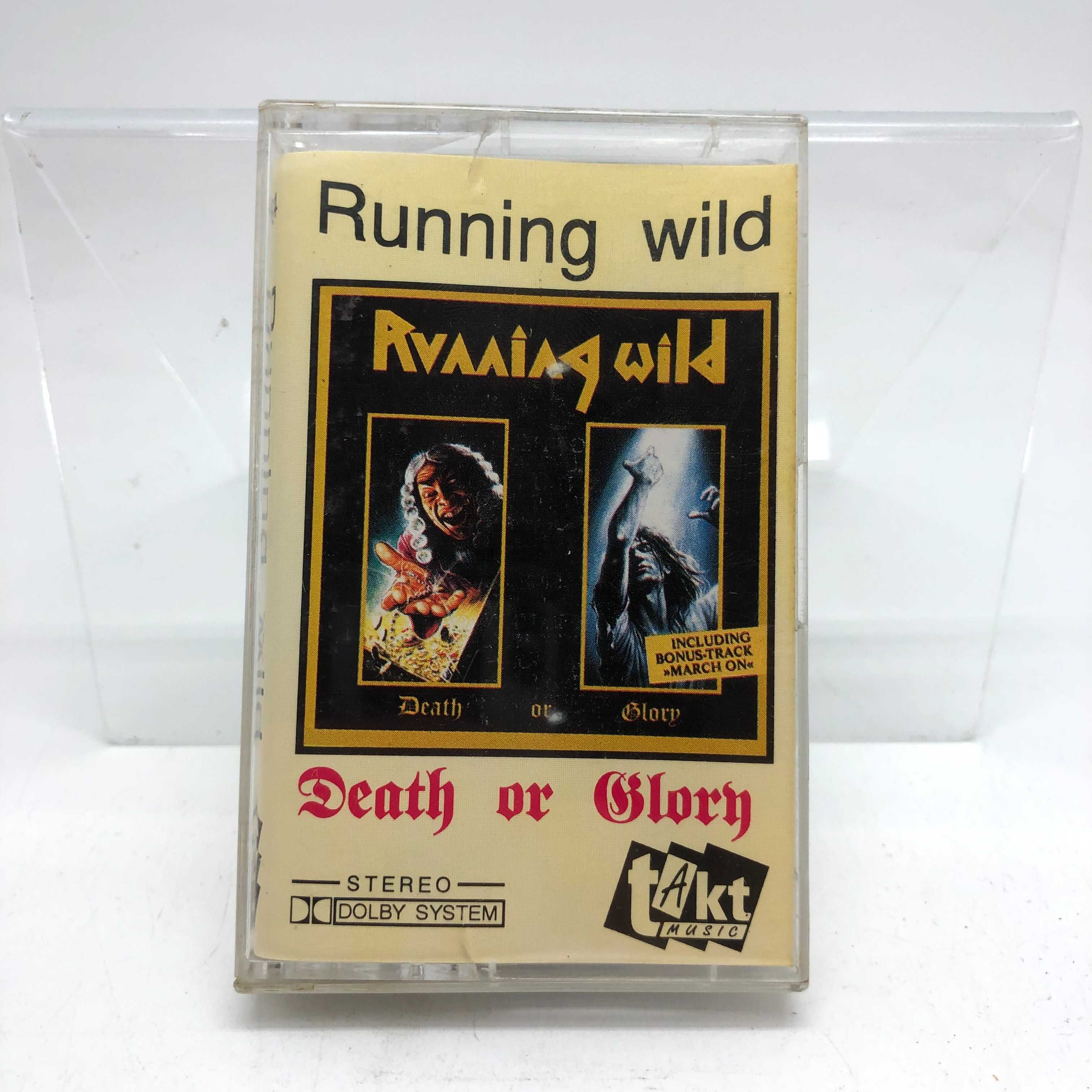 kaseta running wild death or glory (3433)