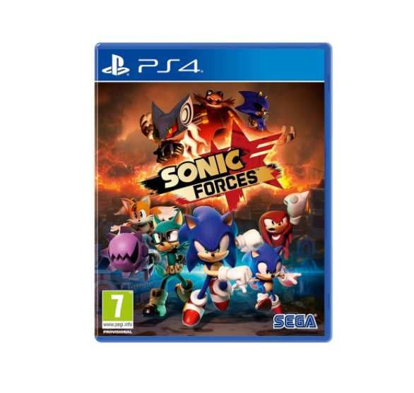 Sonic Forces gra PS4 - Szybka Akcja i Niesamowita Przygoda! NOWA!