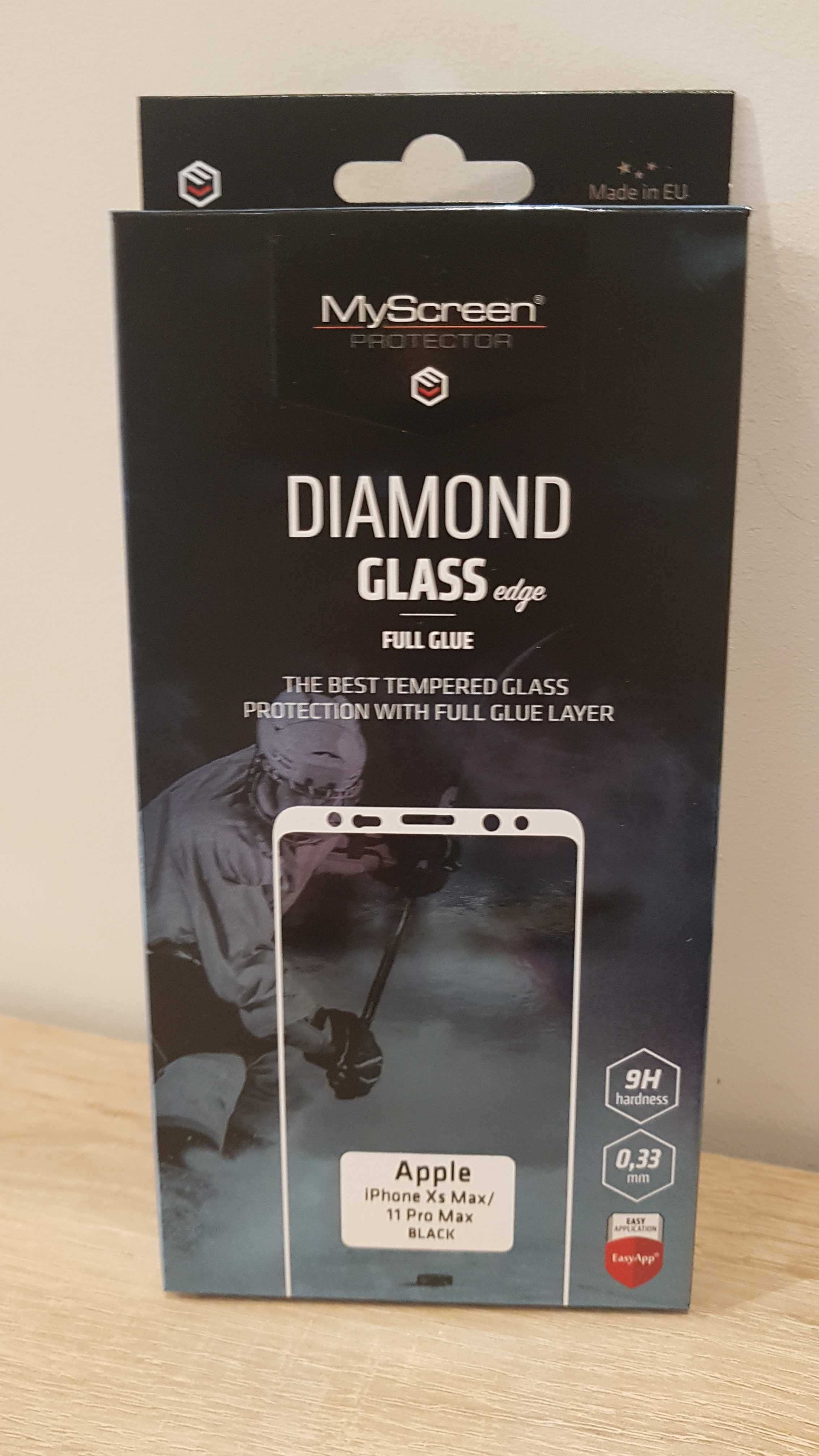 Hartowane szkło MyScreen Diamond edge  do Iphone XS Max/11 Pro Max