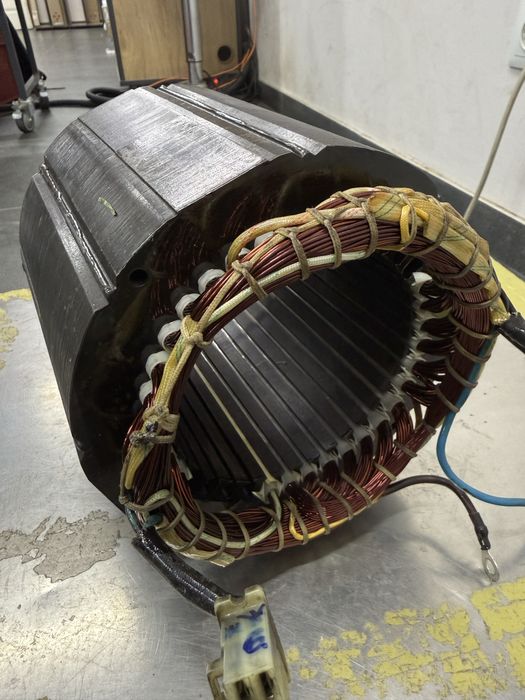 Перемотка статора й ротора генератора