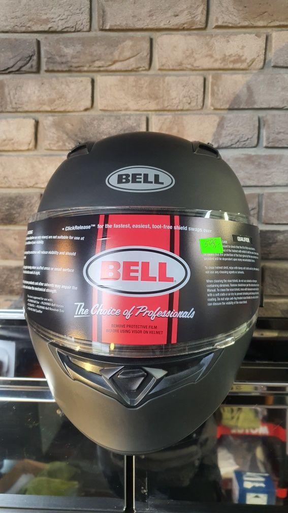 Kask motocyklowy Bell qualifier czarny mat super jakość