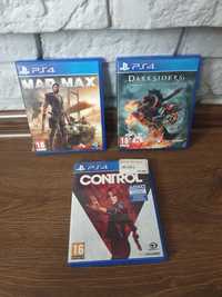 Ps4 PlayStation 4 Mad Max Darksiders Warmastered Control