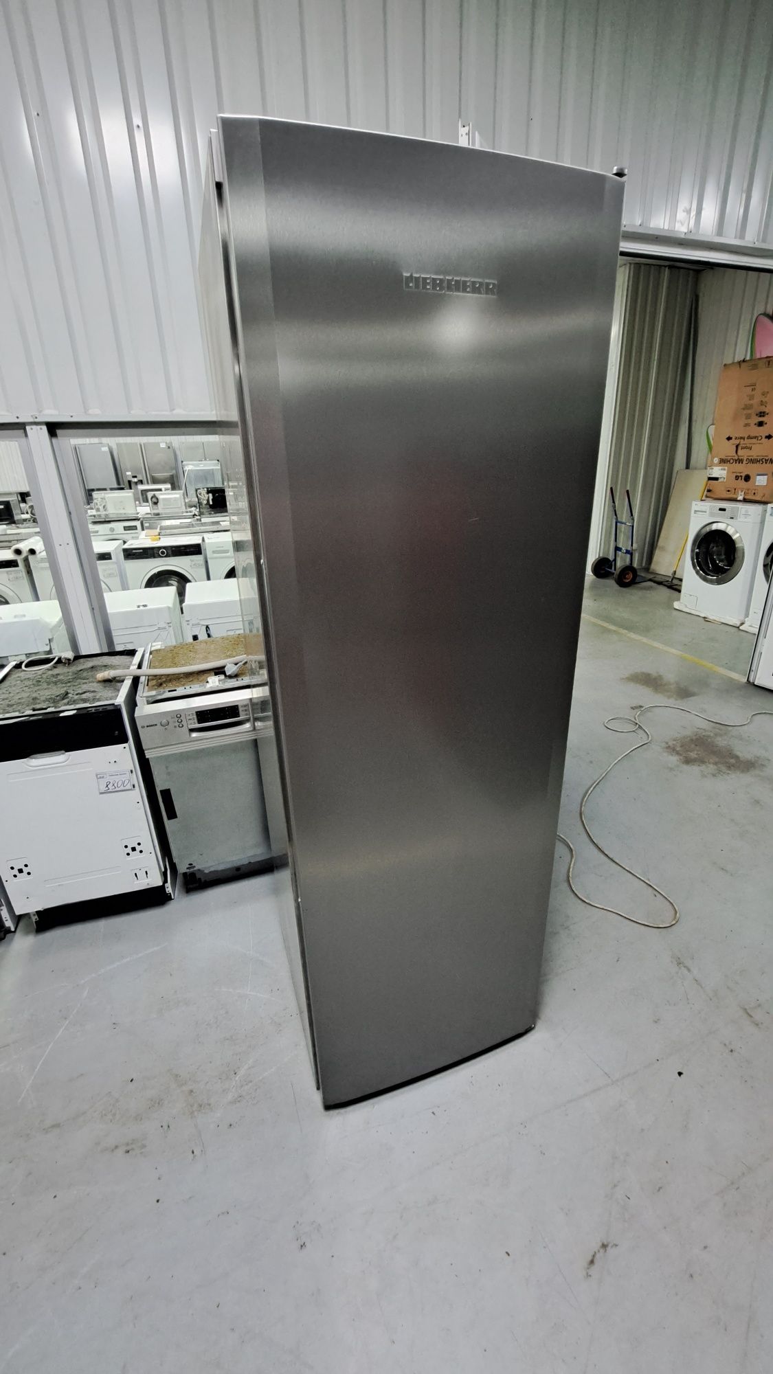 Холодильна камера без морозилки Liebherr kgm87u висока нержавійка