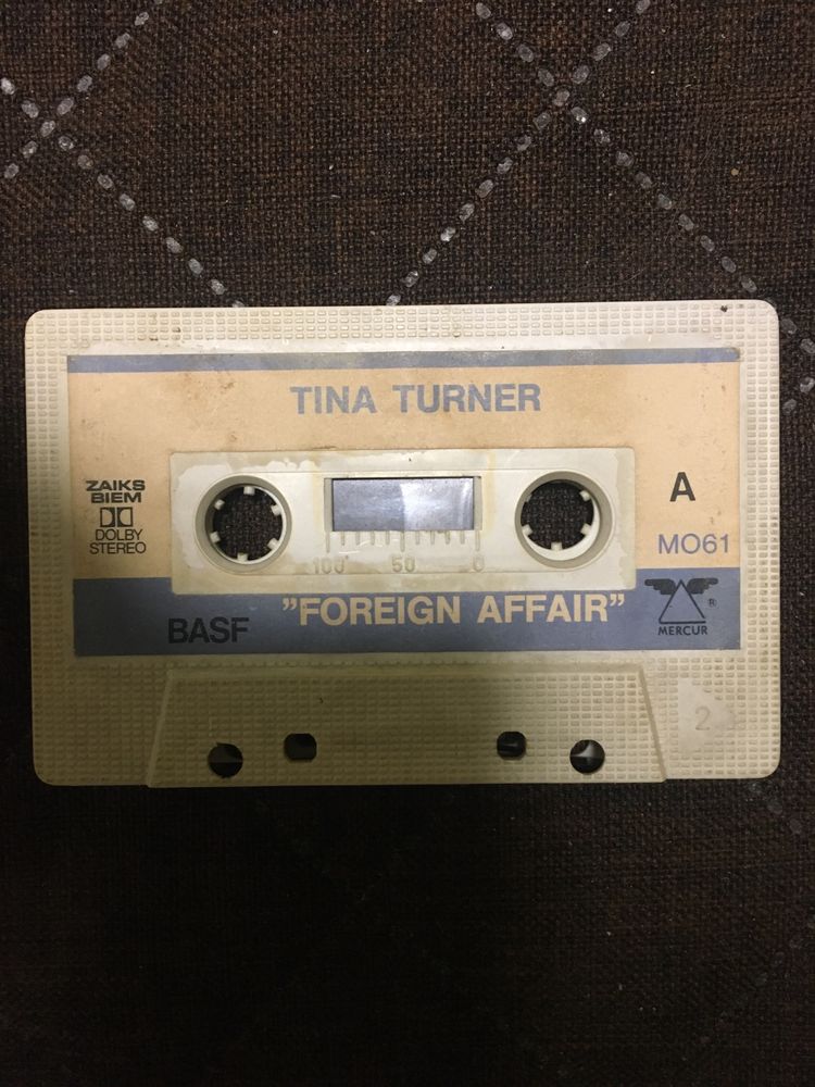 Orginalna kaseta magnetofonowa Tina Turner