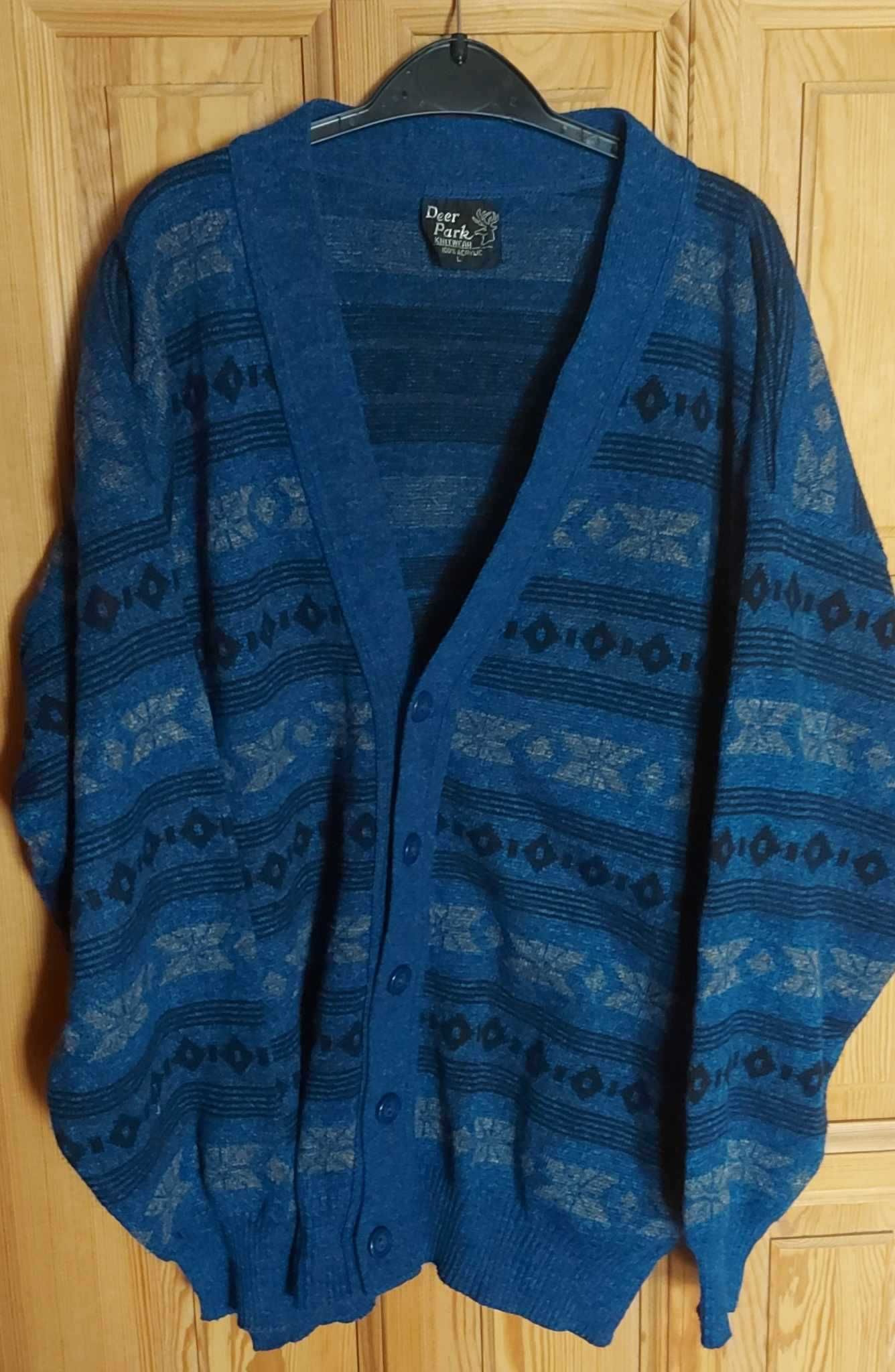 Sweter elegancki, irlandzki, rozmiar L, nowy bez metki