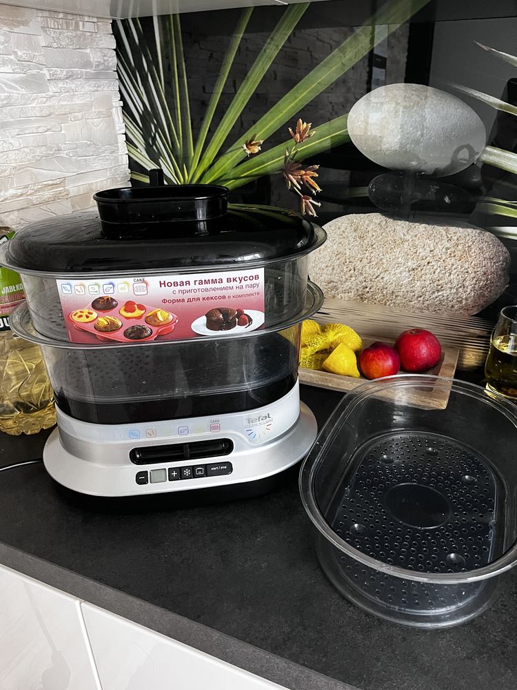 Parowar gotowanie na parze Tefal Steam Light VC300830 zdrowe posiłki