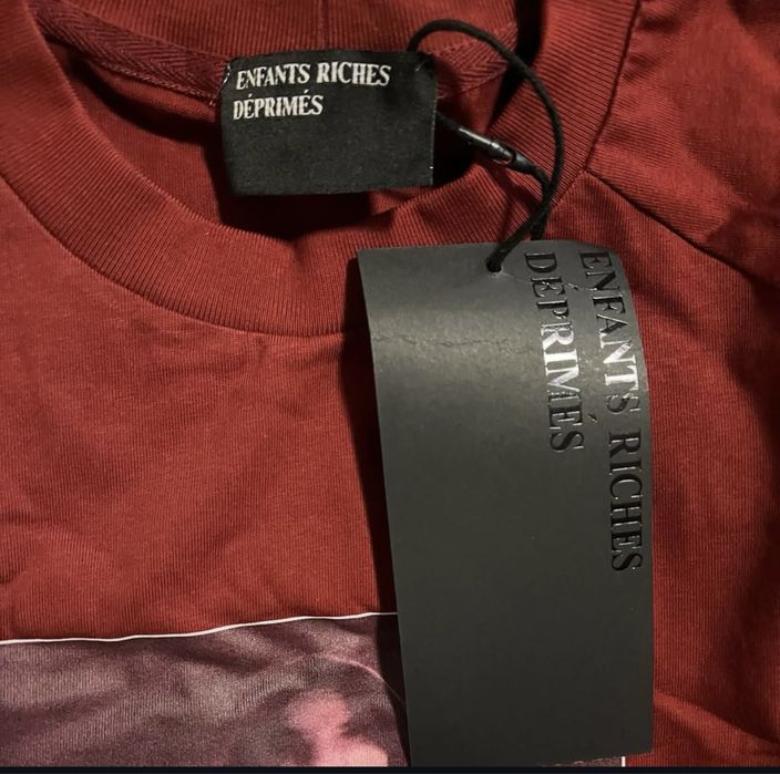 ERD - enfants riches deprimes T-SHIRT red ( ne raf, ne balenci )