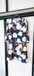 Elegancka sukienka midi w kwiaty L XL