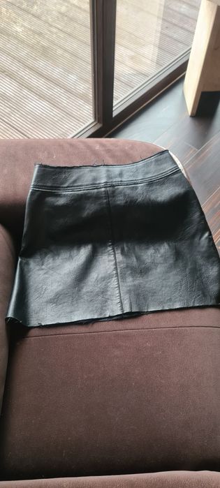 Spódniczka mini Zara rozm. S 36 imitacja skóry vintage