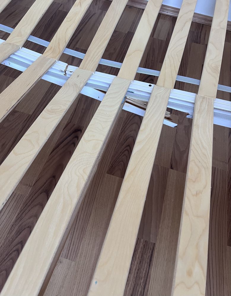 Rama łóżka Neiden sosna dno łóżka stelaż ikea 140x200