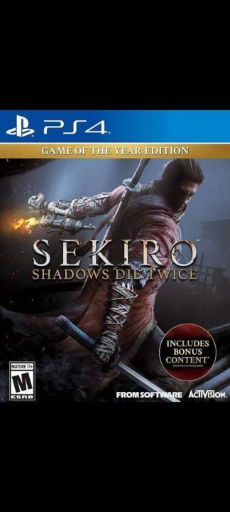 Sekiro Shadows Die Twice PlayStation 4 / 5