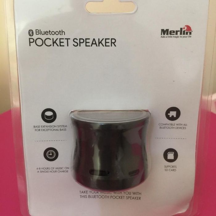 Merlin Bluetooth speaker карманная колонка