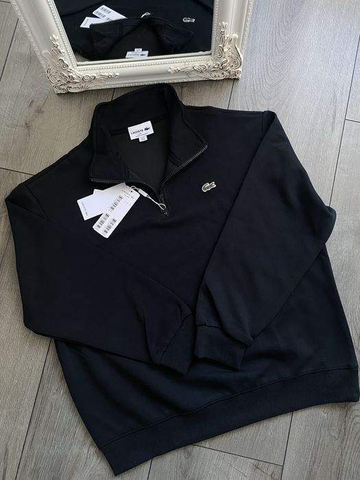 Кофта Lacoste, зип, зипка полузамок