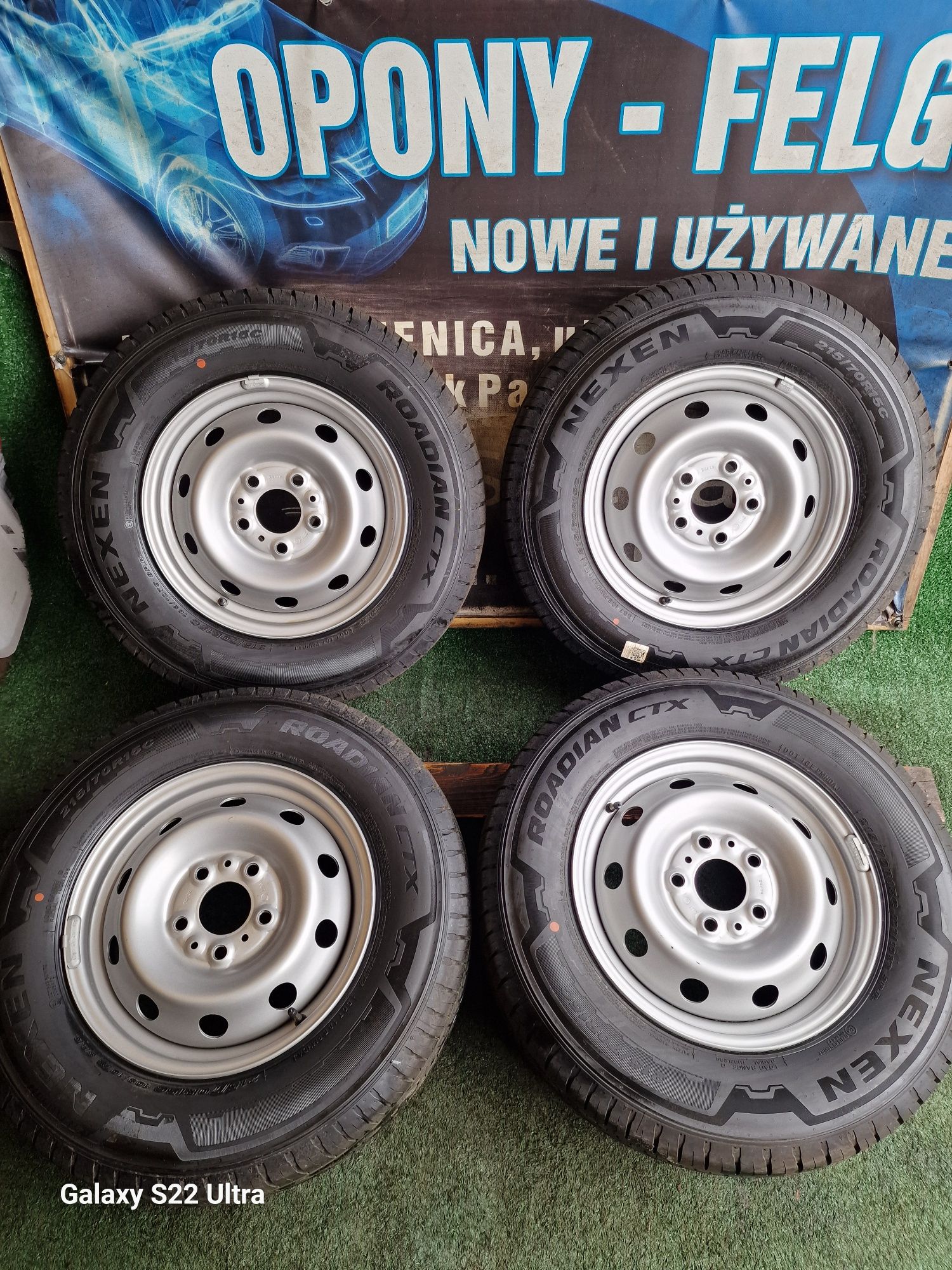 Koła letnie 15 5×118 Fiat Ducato Peugeot Boxer Citroen Jumper Nowe !!!