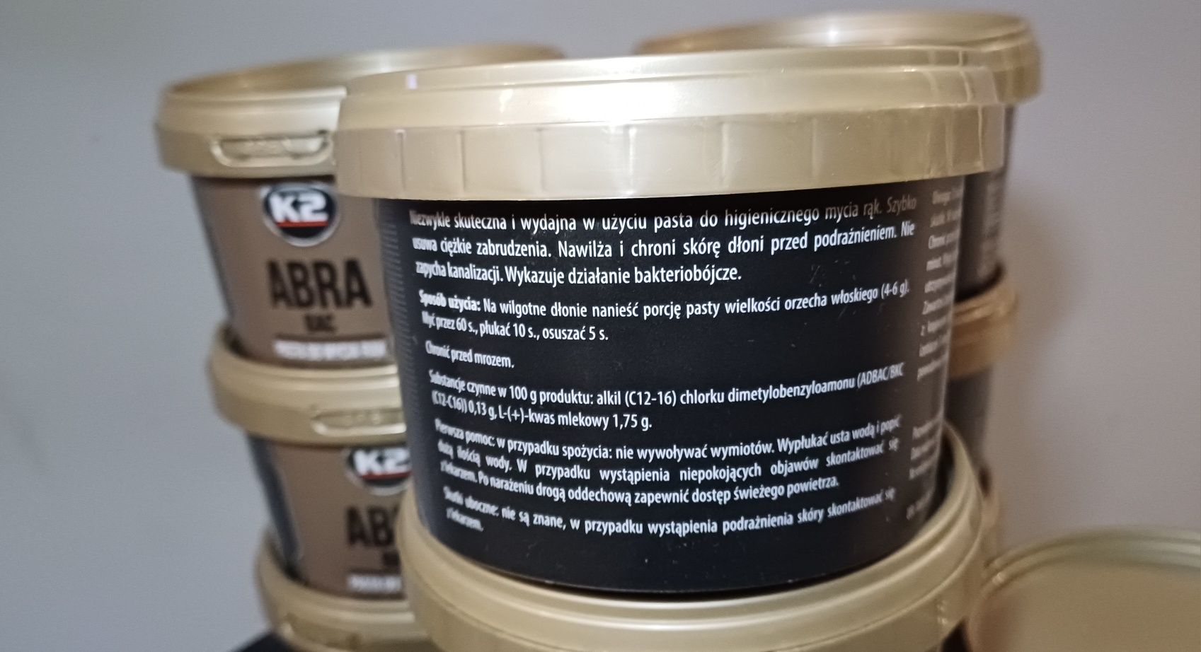 Pasta do mycia rąk K2 Abra 500ml