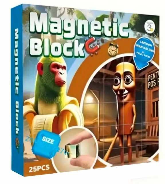 Klocki magnetyczne układanka puzzle Italian Brainrot TIK TOK VIRAL