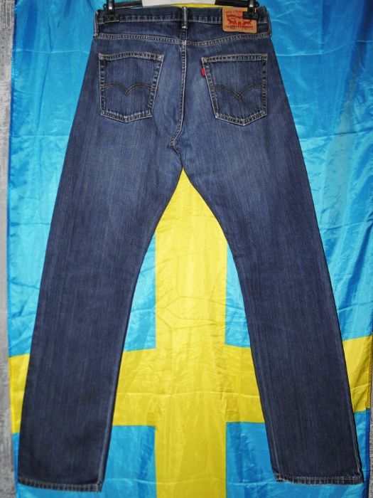 джинсы levis 514 w32 l 32 оригинал 501 б у 505 синие  levi's