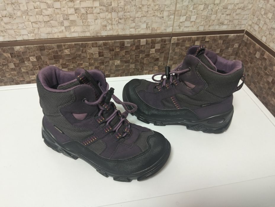 Ecco viking super fit 21,22,23,26,30,31,33,32,34,36 ботинки термо